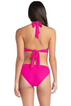 Helen Jon Triangle|Halter-Shell Ring Halter Bikini Top