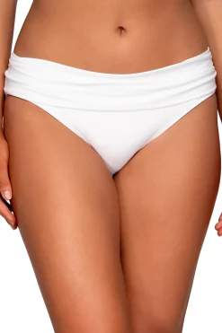 Sunsets Hipster|Bikinis-Shirred Banded Bikini Bottom