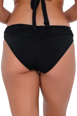Sunsets Hipster|Bikinis-Shirred Banded Bikini Bottom