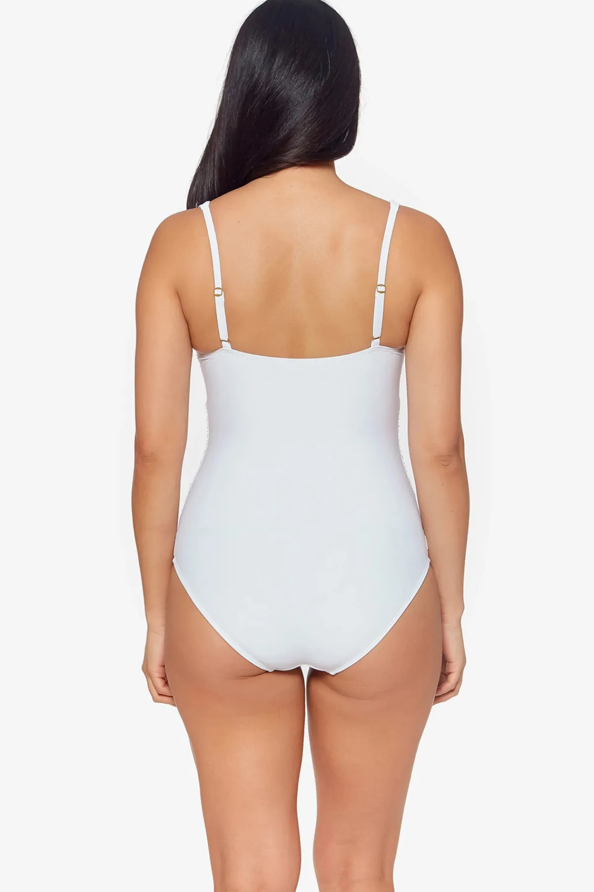 Bleu Rod Beattie Tank|One Pieces-Shirred Underwire One Piece Swimsuit