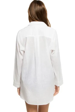 Tommy Bahama Shirt Dresses-Shoreline Boyfriend Shirt