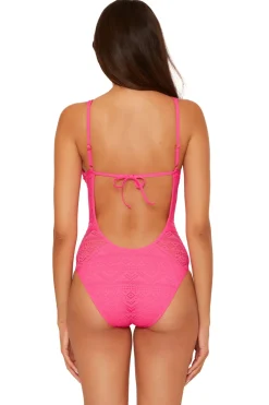 Becca by Rebecca Virtue Plunge|One Pieces-Show & Tell Plunge One Piece Swimsuit