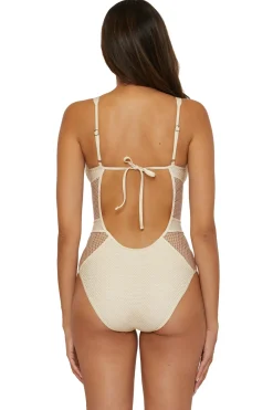 Becca by Rebecca Virtue Monokini / Cut Out|Plunge-Show & Tell Plunge One Piece Swimsuit