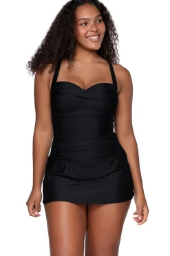Sunsets Swimdress / Skirted|One Pieces-Sienna Swimdress