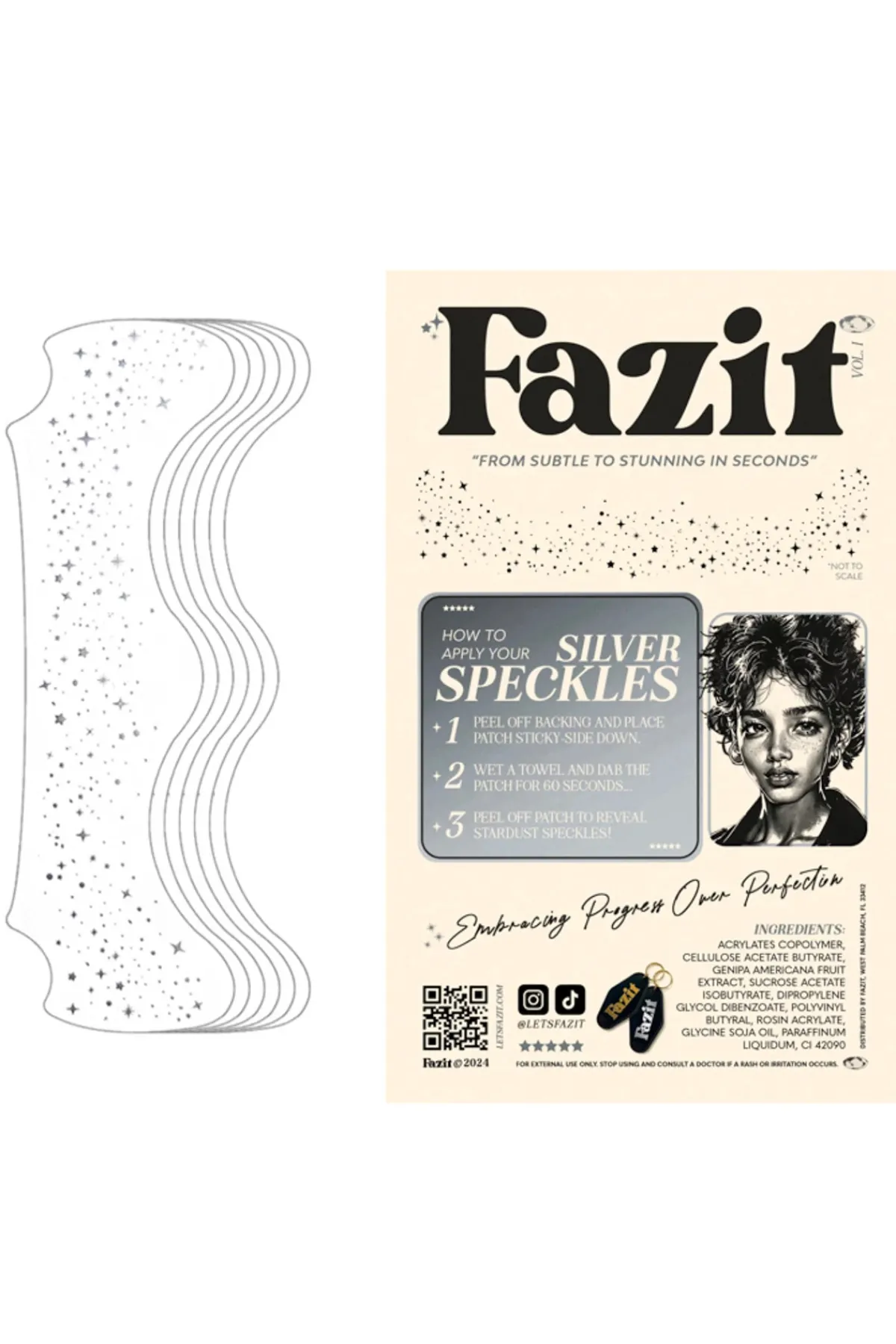 Fazit Beauty / Wellness-Glitter Freckles Makeup Patches