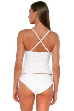 Sunsets Tank|Tankinis-Simone Convertible Strap Tankini Top