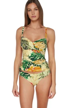 Sunsets Tank|Tankinis-Simone Convertible Strap Tankini Top