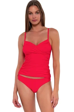 Sunsets Tank|Tankinis-Simone Tankini Top