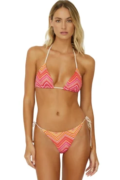 PQ Swim Triangle|Halter-Sliding Triangle Bikini Top