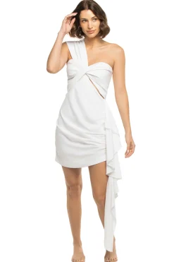 Just Bee Queen Sundresses-Solange Asymmetrical Mini Dress