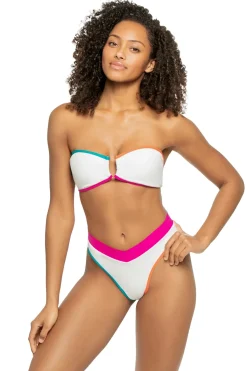 Summerful Bandeau|Bikinis-Sorrento Bandeau Bikini Top