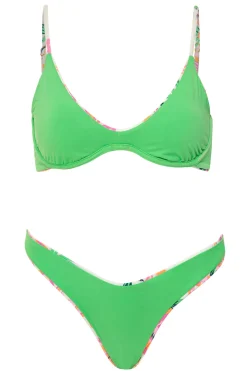 Maaji High Leg|Hipster-Splendour Reversible Hipster Bikini Bottom