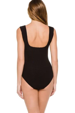 Paula Beachwear Tank|One Pieces-Square Neck One Piece Swimsuit