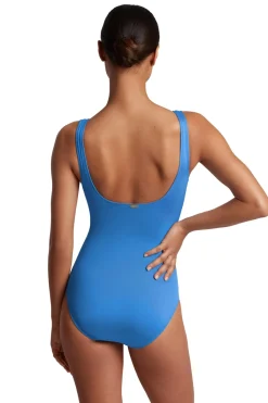 Lauren Ralph Lauren Tank|One Pieces-Square Ring One Piece Swimsuit