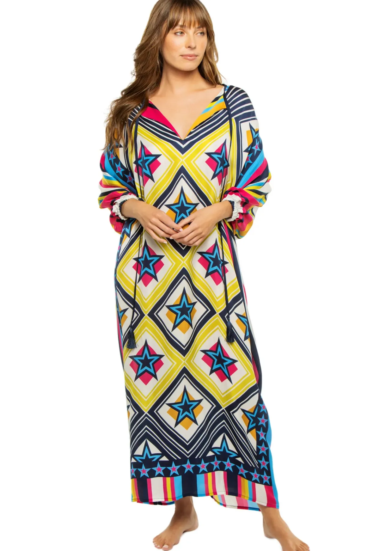Verandah Caftans-Star Vintage Caftan