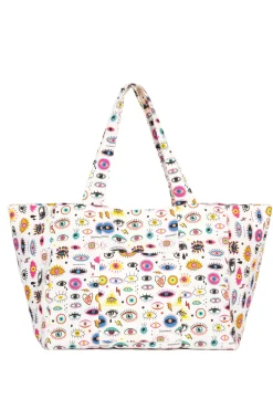 Sun of a Beach Bags-Starry Eyes Tote Bag
