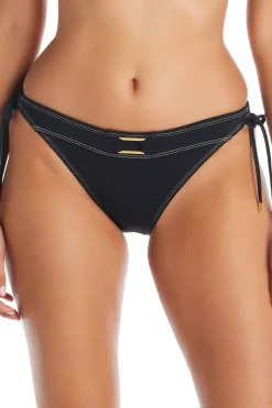 Bleu Rod Beattie Tie Side|Hipster-Stitched Tie Side Hipster Bikini Bottom