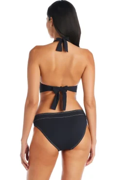 Bleu Rod Beattie Triangle|Halter-Stitched Triangle Bikini Top