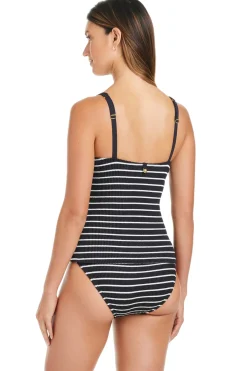 Bleu Rod Beattie Tank|Tankinis-Striped Tankini top
