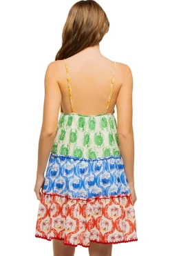 Farm Rio Sundresses-Summer Mix Mini Dress