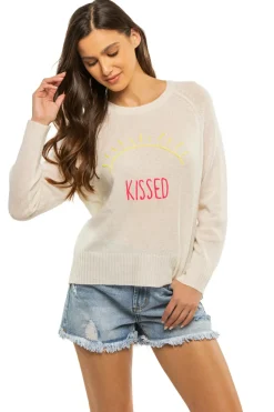 Golden Sun Tops-Sun Kissed Cashmere Sweater