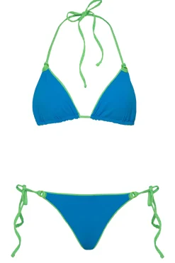 Maaji High Leg|Tie Side-Sunlight Reversible Brazilian Bikini Bottom