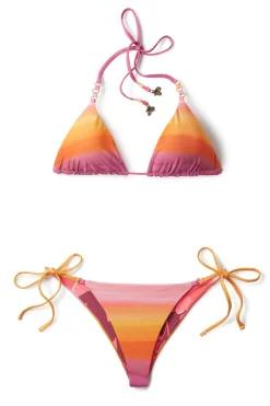 Maaji Tie Side|Brazilian / Cheeky-Sunny Reversible Brazilian Bikini Bottom