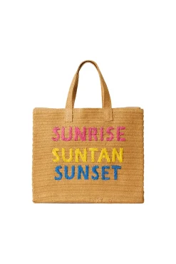 BTB Los Angeles Bags-Sunrise Suntan Tote
