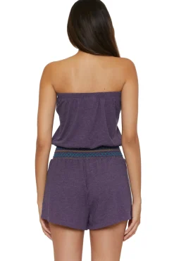 Soluna Jumpsuits / Rompers-Sunset Strapless Romper