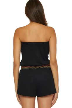 Soluna Jumpsuits / Rompers-Sunset Strapless Romper