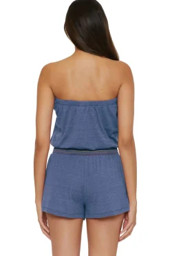 Soluna Jumpsuits / Rompers-Sunset Strapless Romper