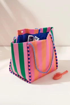 Shiraleah Bags-Taormina Striped Tote Bag