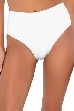 Swim Systems High Waist|Bikinis-Tatum Banded High Waist Bikini Bottom