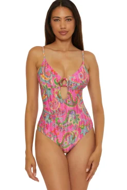 Becca by Rebecca Virtue Plunge|One Pieces-Tatum One Piece Swimsuit