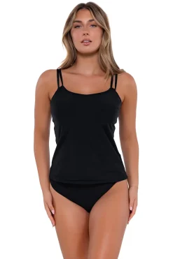 Sunsets Tank|Tankinis-Taylor Molded Underwire Bra Tankini Top (D+ Cup)