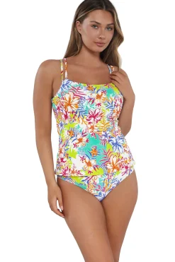 Sunsets Tank|Tankinis-Taylor Underwire Tankini Top (E-H Cup)