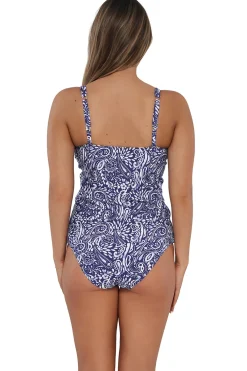 Sunsets Tank|Tankinis-Taylor Underwire Tankini Top (D+ Cup)