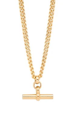 Tilly Sveaas Jewelry-T-Bar Curb Link Necklace