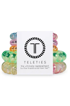 Teleties Hair Accessories-Technicolor Dream 5-Pack Hair Ties
