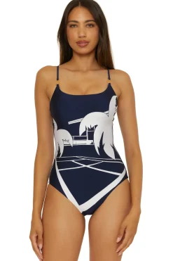 Trina Turk One Pieces-Tennis One Piece Swimsuit