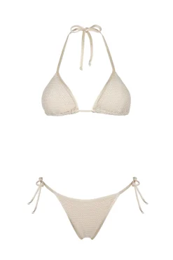 Capittana High Leg|Tie Side-Tessa Brazilian Bikini Bottom