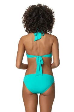 Helen Jon Halter|Bikinis-Textured Halter Bikini Top