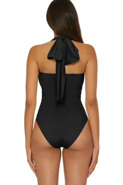 Becca by Rebecca Virtue Asymmetrical|Halter-The Butterfly Multi-Way One Piece Swimsuit