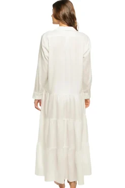 Stillwater Sundresses-The Tiered Shirt Maxi Dress