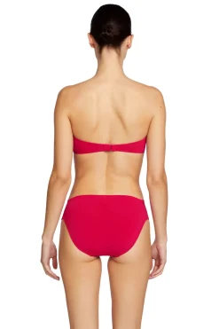 Robin Piccone Bandeau|Bikinis-Tie Front Bandeau Bikini Top