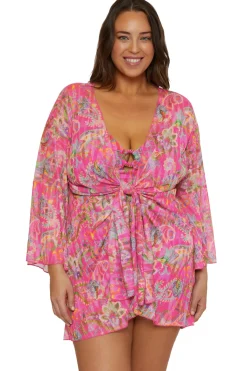 Becca Etc by Rebecca Virtue Kimonos / Robes-Tie Front Kimono