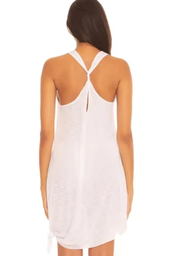 Becca by Rebecca Virtue Sundresses-Tie Side Scoop Mini Dress