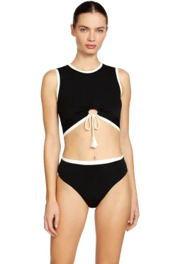 Robin Piccone High Neck|Bikinis-Tiena High Neck Bikini Top