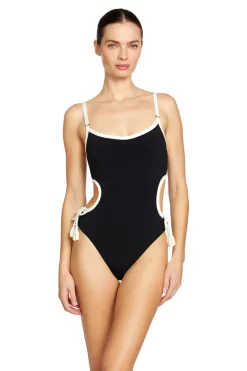 Robin Piccone Monokini / Cut Out|High Leg-Tierna One Piece Swimsuit
