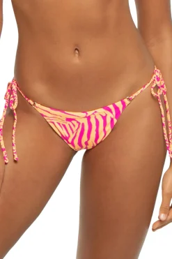 Beach Bunny High Leg|Tie Side-Tigre Tie Side Brazilian Bikini Bottom